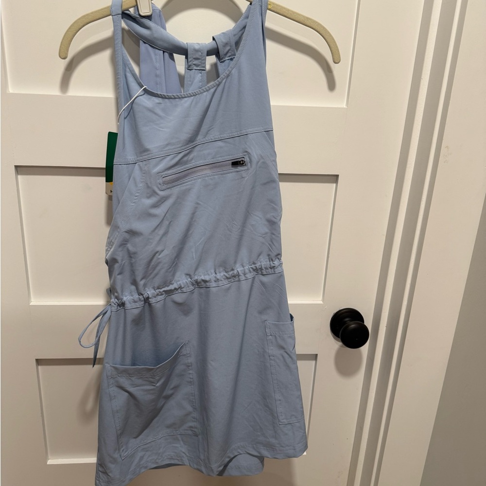 Halara Sky Blue Sleeveless Dress
